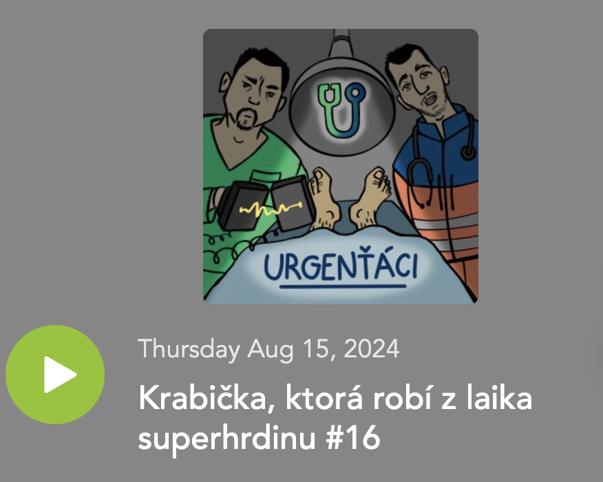 Náš podcast o AED defibrilátoroch: Počúvajte a zachraňujte životy