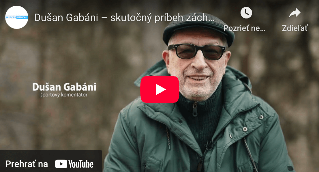 Dušan Gabáni – skutočný príbeh záchrany života pomocou AED defibrilátora