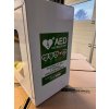 AED defibrilator skrina skrinka 1