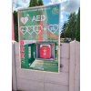 AED defibrilátor Obec Abrahám