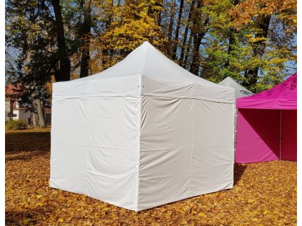 759 party stan basic 2x2 m bocni plachta plna bila sada 4 ks