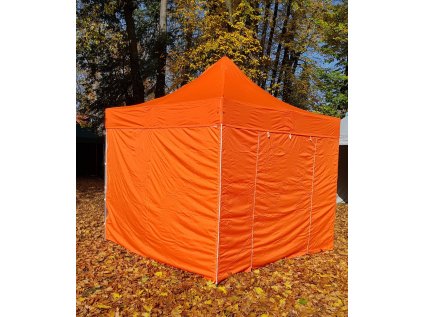 825 party stan basic 2x4 m bocni plachta plna oranzova sada 4 ks