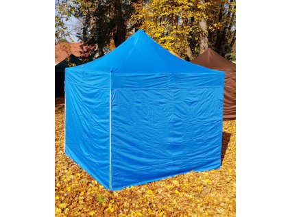 879 party stan basic 3x6m bocni plachta plna modra sada 4 ks