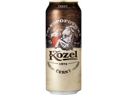 Velkopopovický Kozel Černý 24ks/0,5l plech
