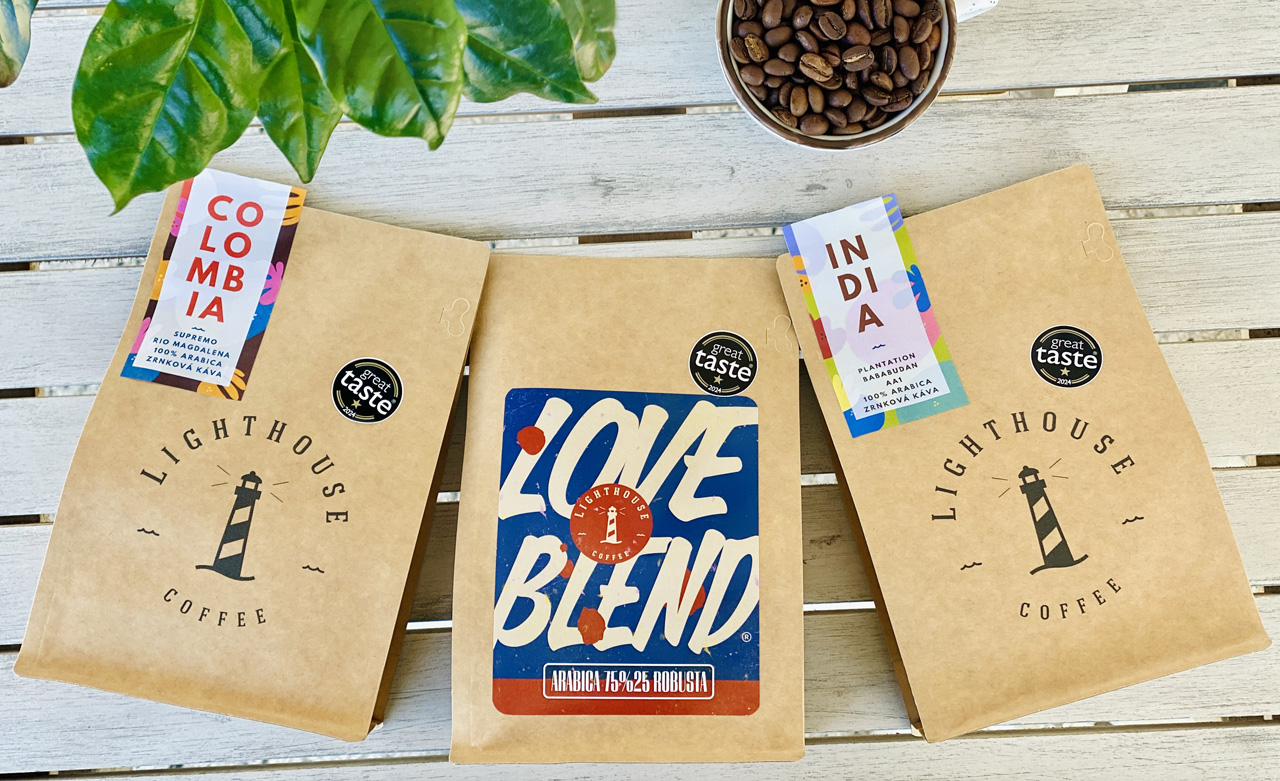 Úspech Lighthouse Coffee: Vo svetovej súťaži Great Taste bodovali všetky naše prihlásené kávy