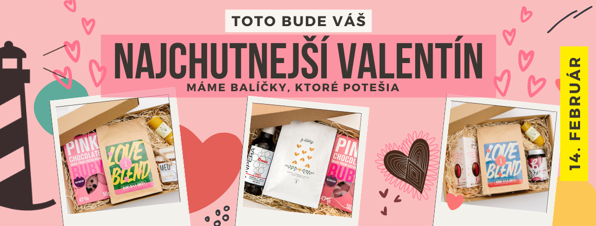 Darčekové balíčky na Valentína