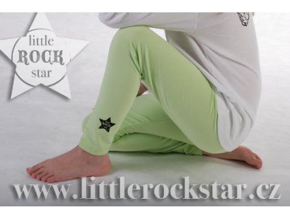 LITTLE ROCK STAR (legíny zelené)