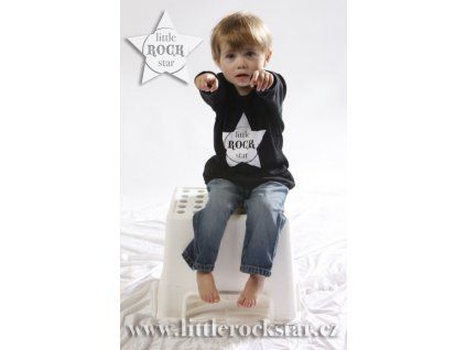 LITTLE ROCK STAR (triko černé DR)