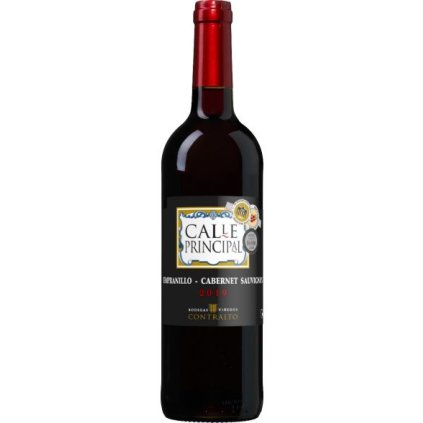 Calle Principal Tempranillo-Cabernet Sauvignon v dřevěné krabici