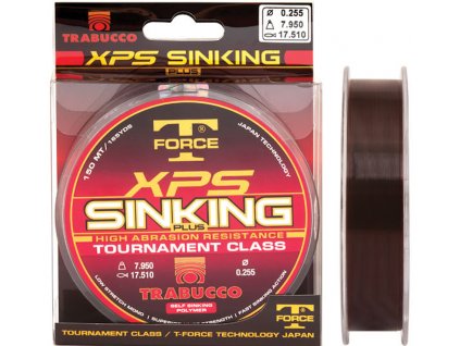 Trabucco vlasec TF XPS SINKING PLUS 150m (Průměr 0,18mm)
