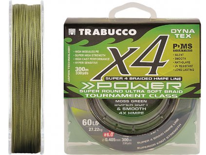 Trabucco splétaná šňůra DYNA-TEX X4 POWER UV 150m (Průměr 0,063mm)