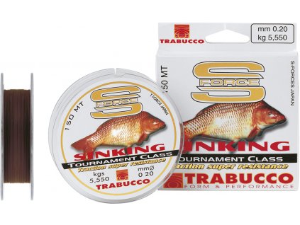 Trabucco vlasec S-FORCE SINKING 150M (Varianta 0,22mm - 6.750kg)