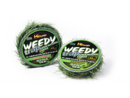 K-KARP šňůrka DT WEEDY-TRAP HOOKLINK Natural 5m 45lb