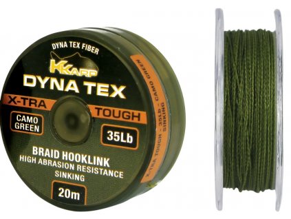 K-KARP šňůrka DT XTRA TOUGH CAMO GREEN 20m