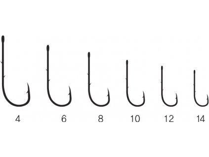 Trabucco háčky HISASHI HOOK F-31/BH 15ks (Varianta vel. 8)