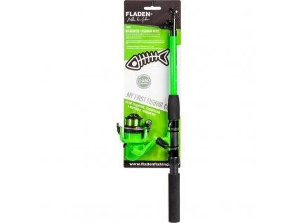 Telescopic spinningcombo Wilderness Basic 165cm green