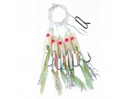 Shrimp rig 3-hooks size 7/0