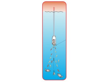 Stonfo průběžný splávek Galleggianti pasturatori