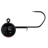 Monkey Lures Jigová hlavička MNKY Hook 4/0 Black Pink 3ks