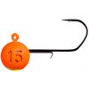 Monkey Lures Jigová hlavička MNKY Hook 4/0 Orange 3ks