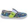 Bačkory Barefoot Fare Bare WIDE 7001461 dinosauři