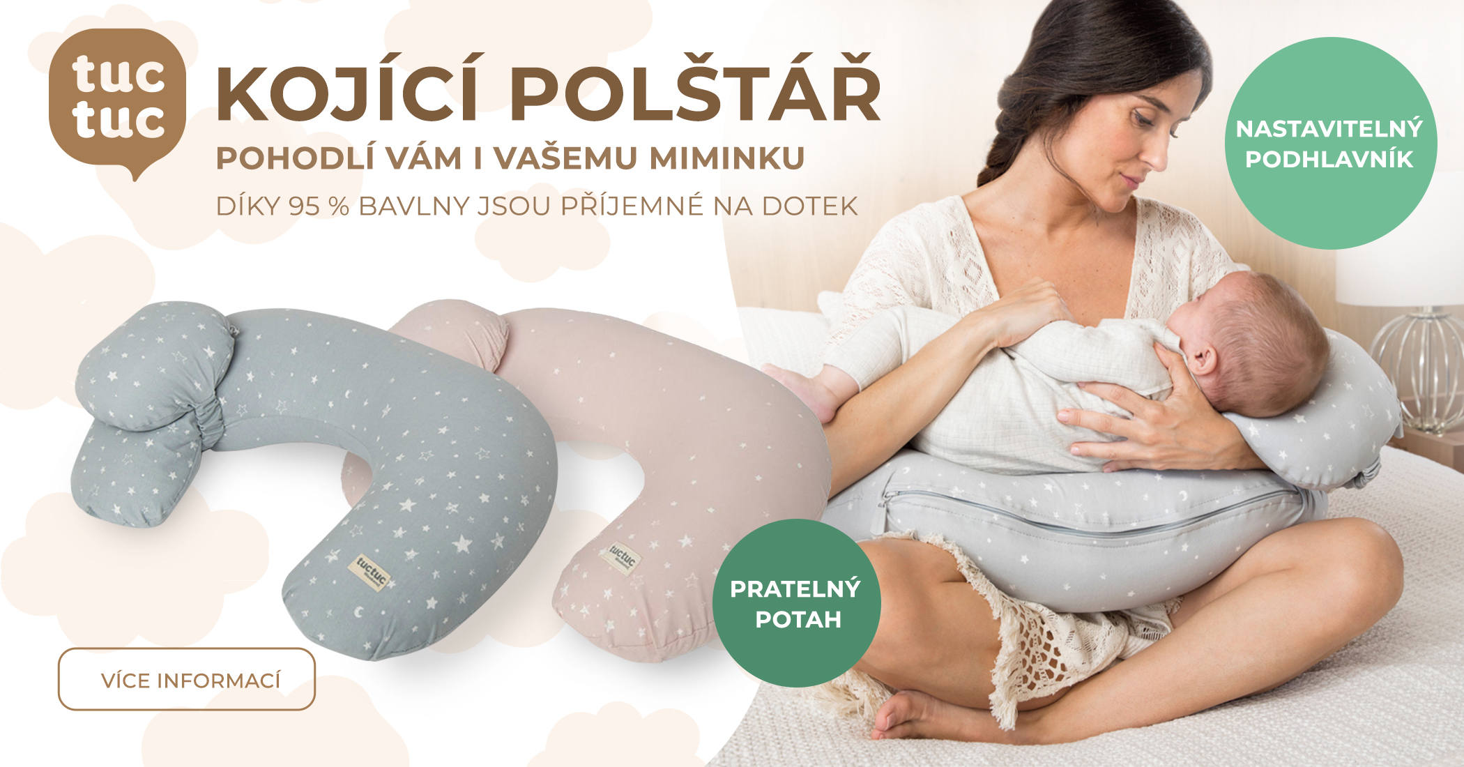 kojící polštář