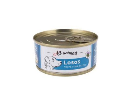 All Animals DOG losos mletý 100g