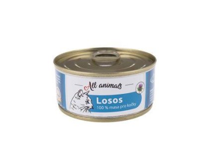 All Animals CAT losos mletý 100g
