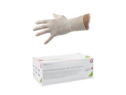 Rukavice ster.chir. KRUTEX Polyisoprene č.8,5/1pár
