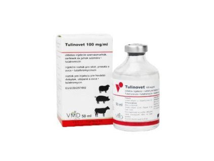 Tulinovet 100 mg/ml inj 50ml