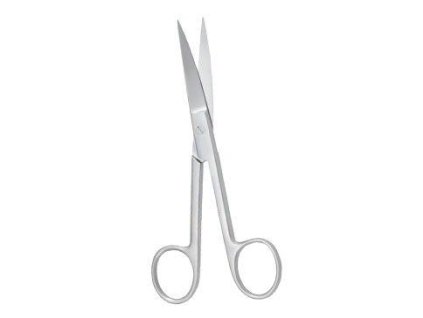 Nůžky chir. zahnuté HH 14cm CVET