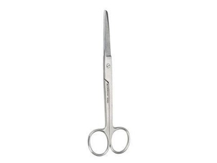 Nůžky chir. rovné HT 130mm Kruuse (standardní kval.)