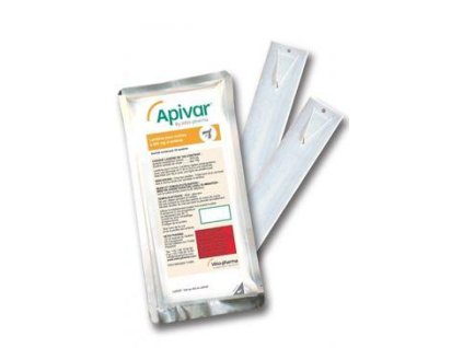 Apivar 500mg proužky do úlů 10ks