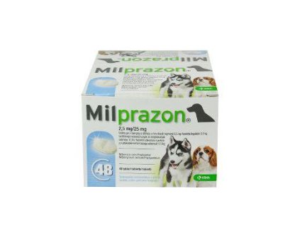 MILPRAZON dog 2,5/25mg 48tbl