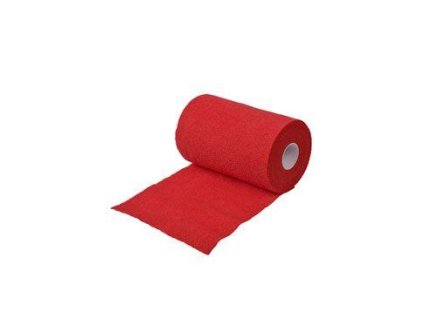 Obinadlo elast. Vet-Flex 15cm x 15m červené Kruuse 1ks