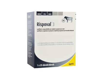 Rispoval 3 auv inj 25 dávek
