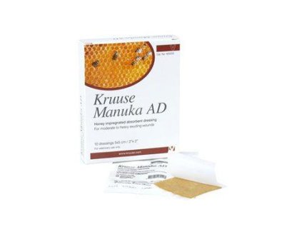 Manuka Honey AD sterilní krytí Kruuse 1ks ( 5x5cm)