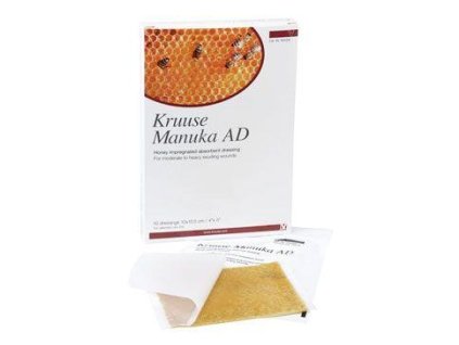 Manuka Honey AD sterilní krytí Kruuse 1ks (10x12,5cm)