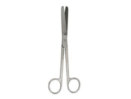 Nůžky chir. rovné TT 180mm Kruuse (standardní kval.)