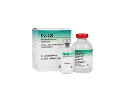 PG600 inj 1x5 dávek+25ml sol