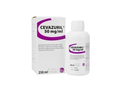 Cevazuril 50mg/ml 5% sol 250ml