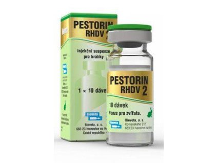 Pestorin RHDV 2 inj 1x10 dávek