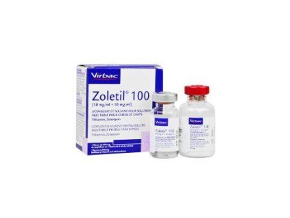 Zoletil 100 inj auv+5ml