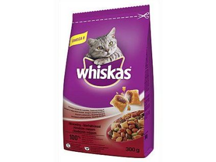 Whiskas Dry s hovězím masem 300g
