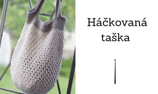 Návod na háčkovanú jednoduchú tašku