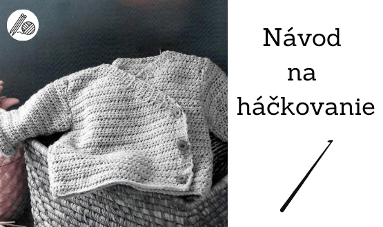 Detský háčkovaný svetrík
