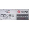 YarnArt Rosegarden 250g/1000m č.307 Biela, žltá, oranžová