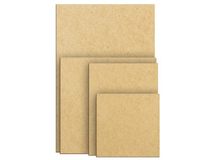 Dřevia MDF Natural - 3,2 mm Formát: 300x300 mm, Síla materiálu: 2 mm (Formát 300x300 mm, Síla materiálu 2 mm)