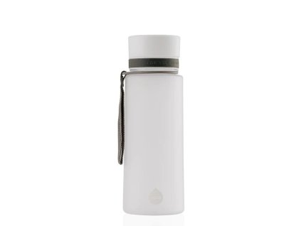Plastová fľaša do školy s uzáverom EQUA - Matte White 600 ml