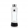 Sklenená fľaša na vodu EQUA ACTIVE - White 550 ml